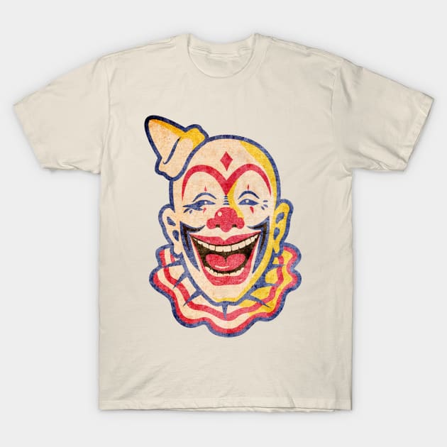 vintage circus clown T-Shirt by OldSalt